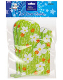 Floral Oven Gloves - 2 Set