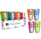 Picnic / Party Tumblers - 4 Pack
