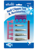 Nail Clipper Set and Accessories - 8 Pack