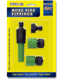 Hose Pipe Fittings - 4 Pieces