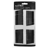 Hair Grips - Black - 200 Pack