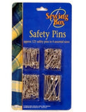 Silver Safety Pins - 100 Pack