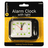 Travel Alarm Clock With Light
