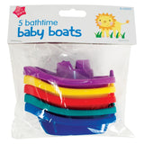 Baby Bath Time Boats - 5 Pack