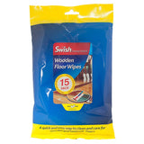 Wooden Floor Wipes - 15 Pack