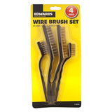Wire Brushes - 4 Pack