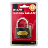 Cast Iron Padlock 50mm