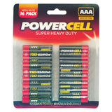 AAA Batteries - 16 Pack