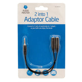 2 Into 1 Adaptor Cable