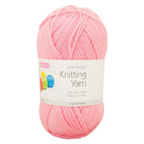 Baby Pink Acrylic Knitting Yarn 100g