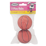 Rubber Play Balls - 2 Pack