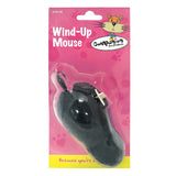 Furry Wind-Up Mouse with Tail