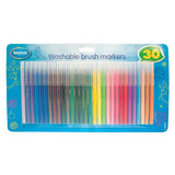 Washable Brush Markers - 30 Pack