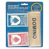 Dominoes And Playing Cards Set - 3 Piece