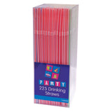 Party Drinking Straws - 225 Pack