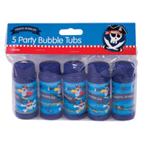 Party Blowing Bubbles - 5 Pack