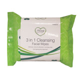Cleansing Facial Wipes 3 In 1 - 2 Pack
