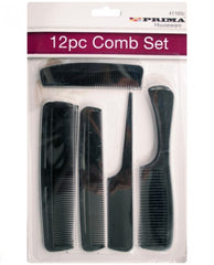 Black Comb Set  - 12 Pack