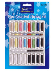 Assorted Thread Set  - 40 Pieces