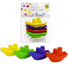 Baby Bath time Boats  - 4 Pack