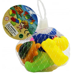 Squeaky Bathtime Animal Toys - 5 Pack