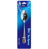 Stainless Steel Teaspoons - 8 Pack