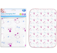 Pink and Blue Baby Changing Mat