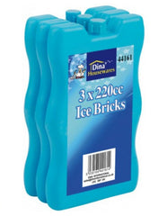 Ice Bricks - 3 x 220cc