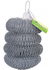 Jumbo Steel Scrubber - 4 Pack