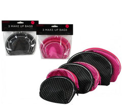 Make Up Bags  - 3 Pack