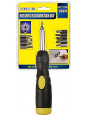 10 Bit Rotating Screwdriver Set
