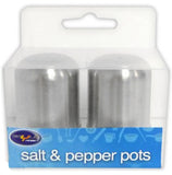 Stainless Steel Salt and Pepper Pots