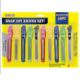 Snap off Knives Set - 10 Pack