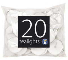 Tea Light Candles  - 20 Pack