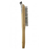 Wire Brush with Scraper