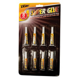 Superglue bonds in seconds - 8 Pack