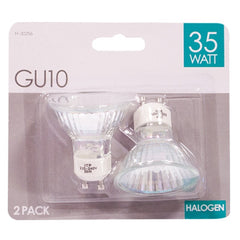GU10 Halogen Light Bulbs 35w - 2 Pack﻿﻿﻿