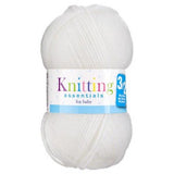 Knitting Yarn For Baby 50g White