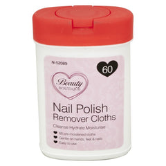 Nail Polish Remover Cloths - 60 Pack