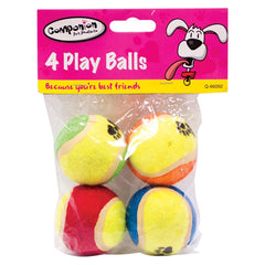 Dog Play Balls - 4 Pack