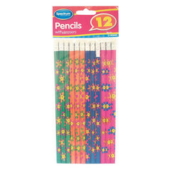 Pencils With Erasers - 12 Pack