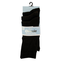 Men's Socks 7-11 Black - 3 Pack