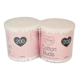 Cotton Buds - 2 Packs of 200
